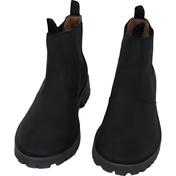 JBU Men's Kai Slip-On Water-Resistant Chelsea Boots Black 9 - Picture 5 of 6